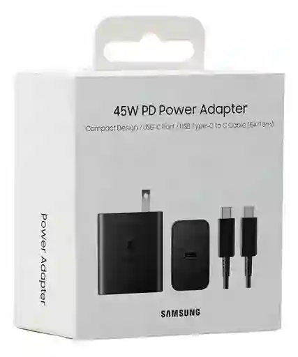 Cargador Completo Samsung 45w Usb - C