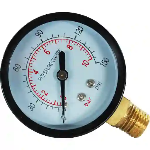 Manómetro De 150 Psi Vertical Conexión De ¼”