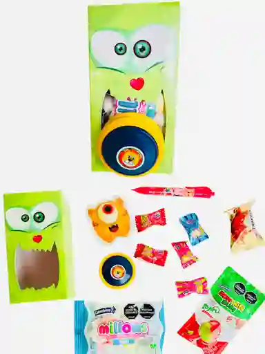 Regalo Especial Para Niños Monster Con Yoyo, Dulces Y Mas - Feliz Dia De Halloween - Dia De Los Niños - 31 De Octubre