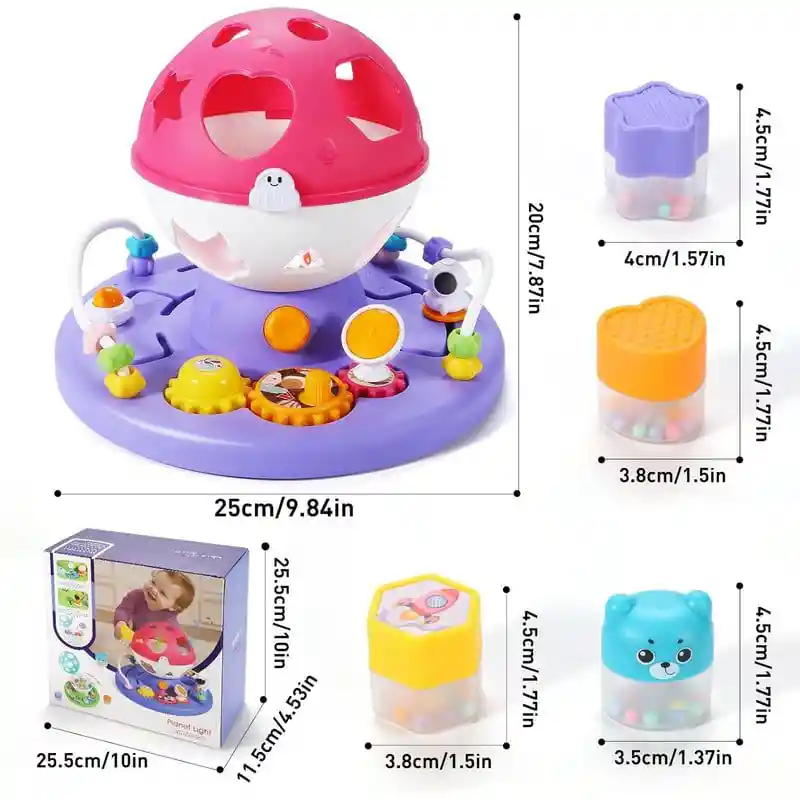 Juguete Estimulacion Sensoriales Para Niños Aprendizaje Bebe