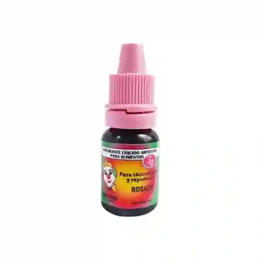 Colorante Rosado Liquido Artificial Para Alimentos Reposteria 7ml