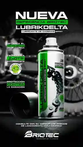 Lubricante De Cadena Spray Lubrikdelta 220ml