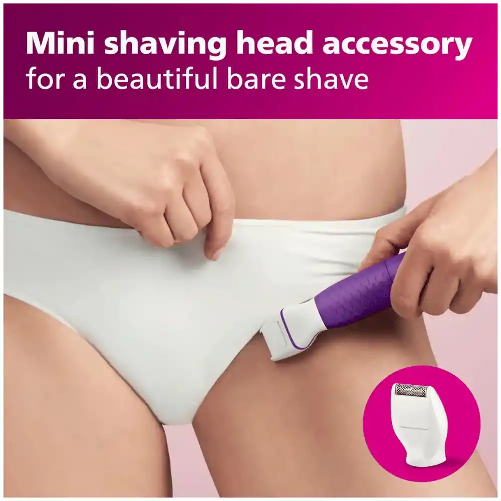 Maquina Afeitar Femenina Inalambrica Philips Bikini Genie