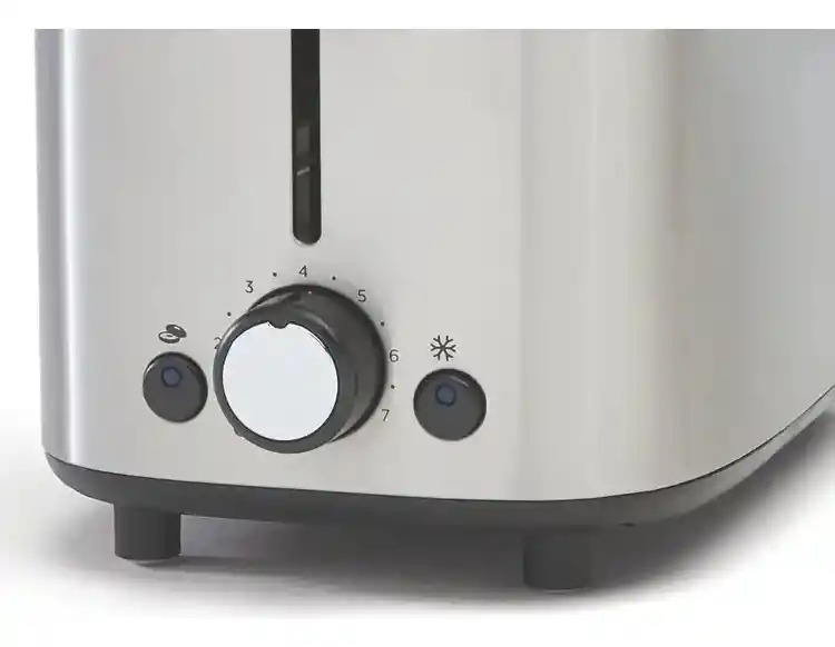 Tostadora De Pan Black+decker 2 Puestos Tr0012ss Gris Plateado