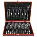 Set De Cubiertos X24 Con Maletín