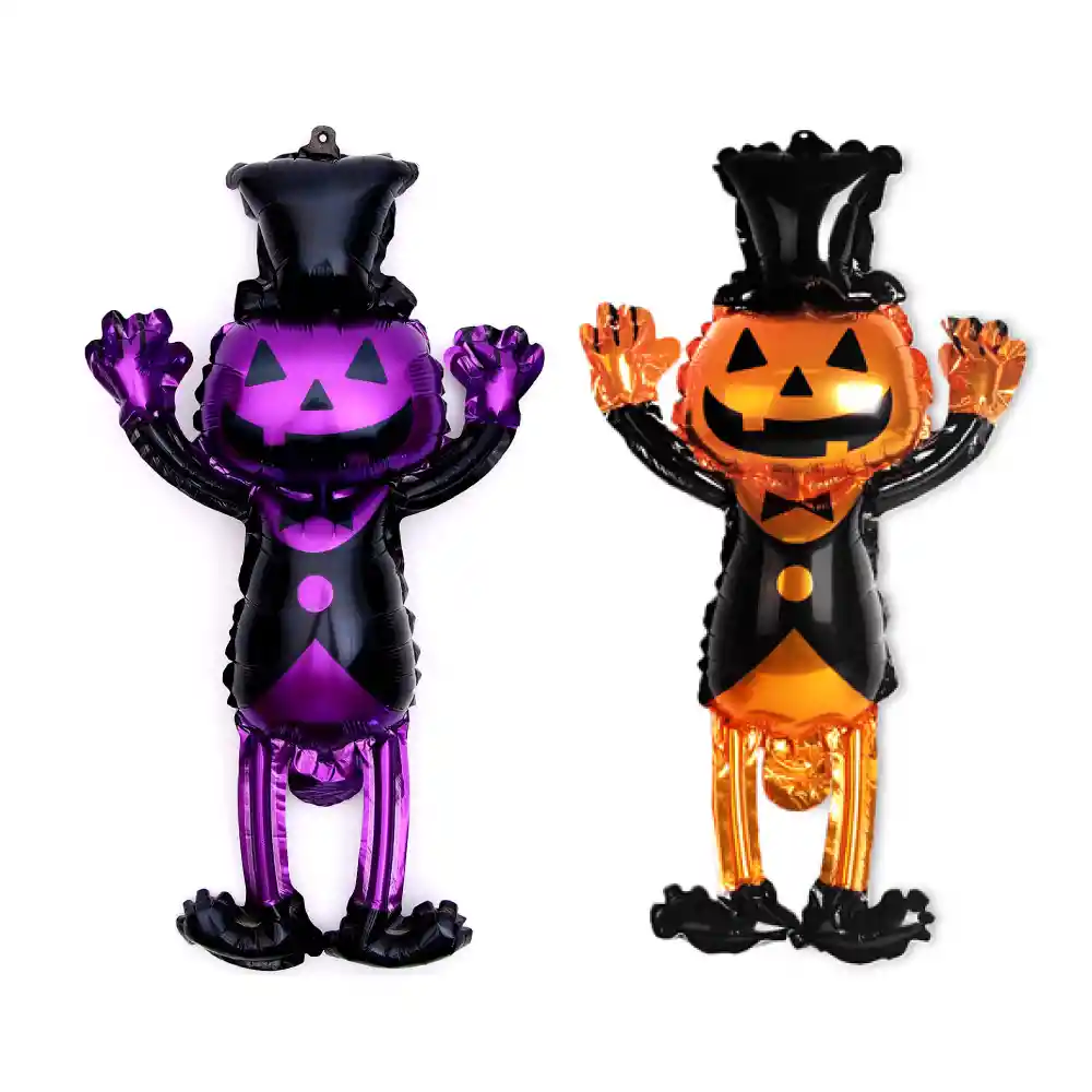 Globo Metalizado 10" Duendes De Calabaza X 1 Und