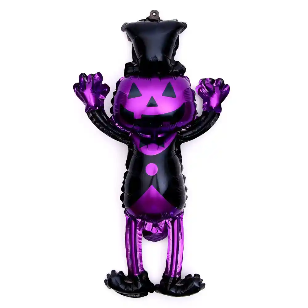 Globo Metalizado 10" Duendes De Calabaza X 1 Und