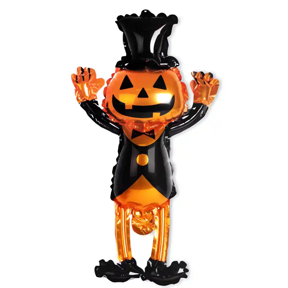 Globo Metalizado 10" Duendes De Calabaza X 1 Und