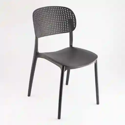 Silla Auxiliar Expressions 43x79x43cm Negro Polipropileno