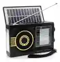 Radio Viena Solar Recargable Am/fm/sw Con Usb, Microsd Y Linterna