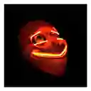 Mascara Purga Purge Momo Halloween Luces Luz Led Piel Momo Luz Led