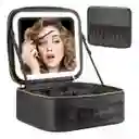 Organizador De Maquillaje Con Espejo Led