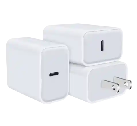 Cargador Iphone 20w Carga Rapida + Cable Tipo C A C 1.1