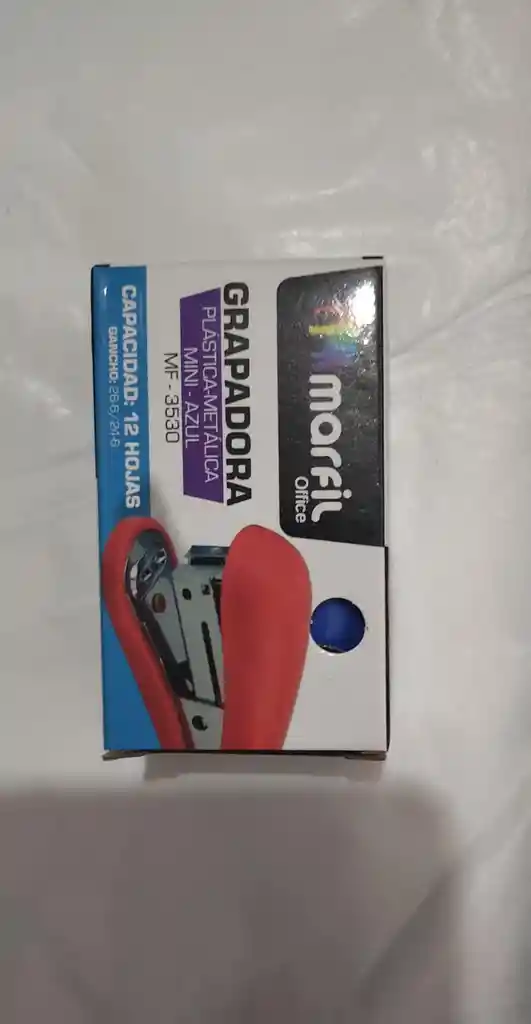 Grapadora Plastica Metalica- Mini