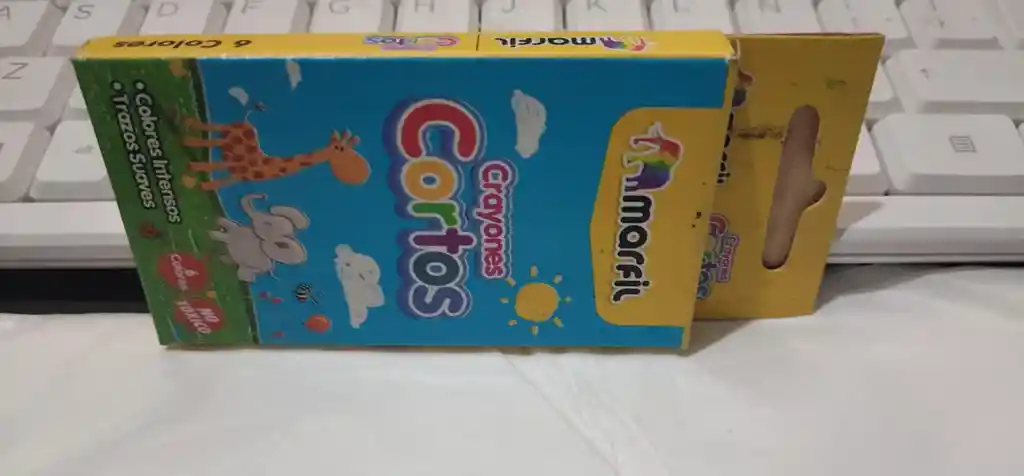 Crayones Cortos X6 Colores
