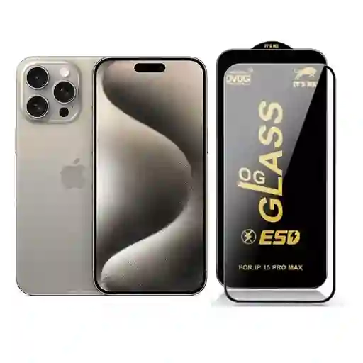 Vidrio Premium Blindado Iphone 15 Pro Max