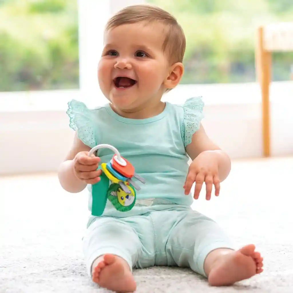 Llaves De Juguete Para Niños Luces Y Sonido Con Textura Sensorial