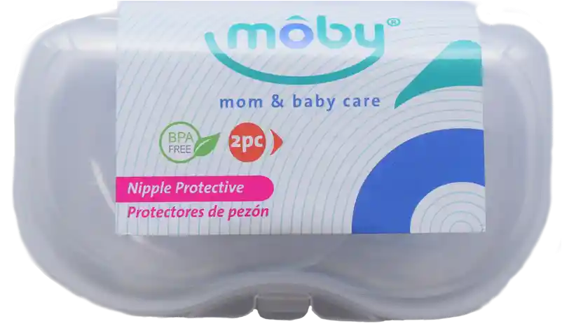 Pezoneras Lactancia Moby Protector Pezón Estándar Delgada