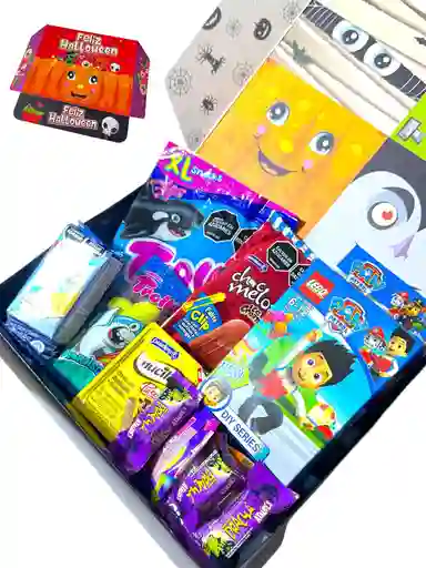 Regalo Especial Para Niña Y Niños Con Juguete De Paw Patrol Y Dulces - Feliz Dia De Halloween - Dia De Los Niños - 31 De Octubre