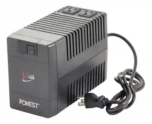 Ups 500 Va Interactiva Powest Micronet 500 Color Negro