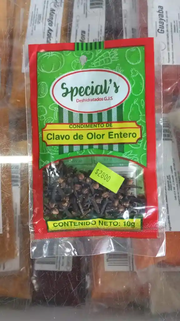 Clavo De Olor Entero Specials 10g