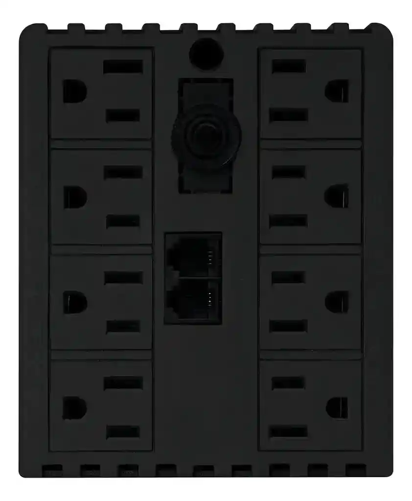 Regulador De Voltaje Automatico 2200va 2.2kva 120v Powest Negro