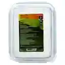 Contenedor En Vidrio Con Tapa Reutilizables Para Alimentos