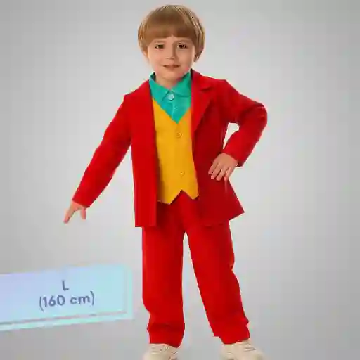 Disfraz Halloween Joker Guason Talla L (160 Cm)