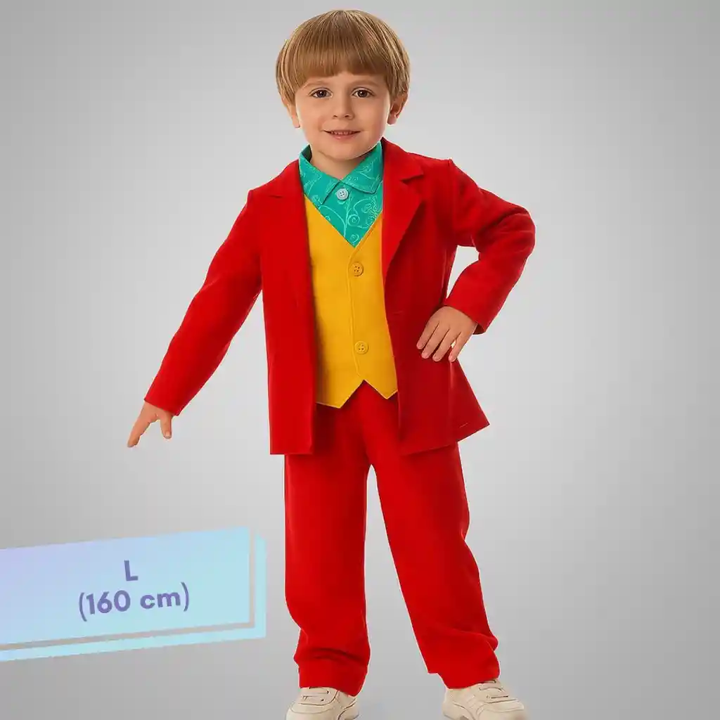 Disfraz Halloween Joker Guason Talla L (160 Cm)