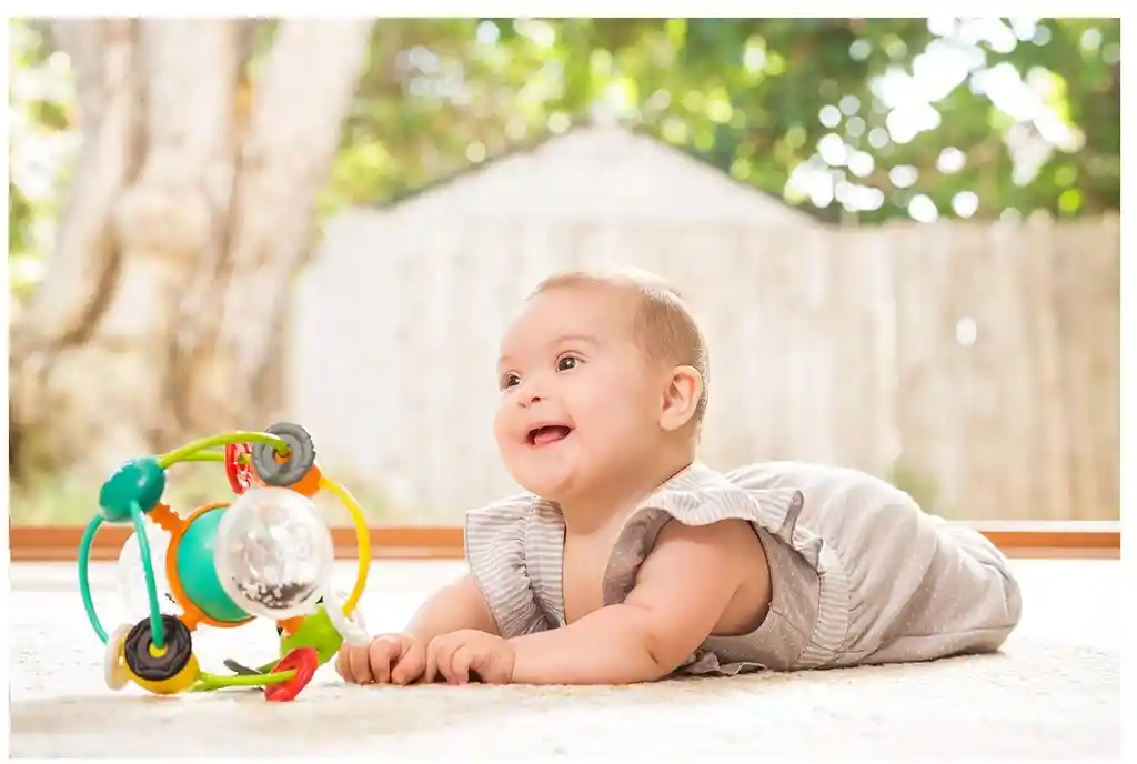 Juego Bebés Sensorial De Aros Con Sonidos Y Texturas