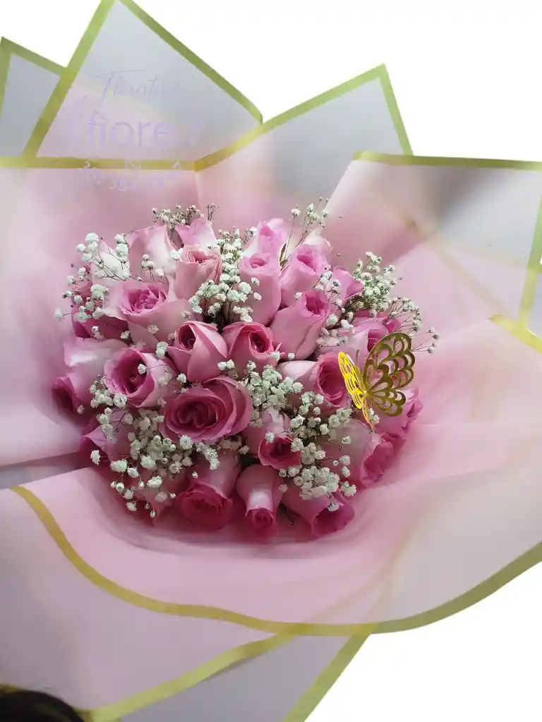 Buchón Rosas Rosadas