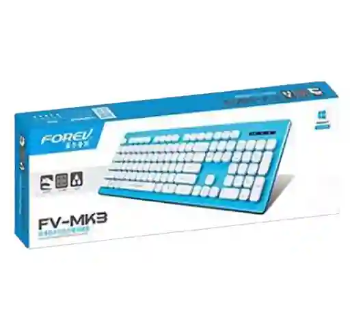 Teclado Cable Usb Forev