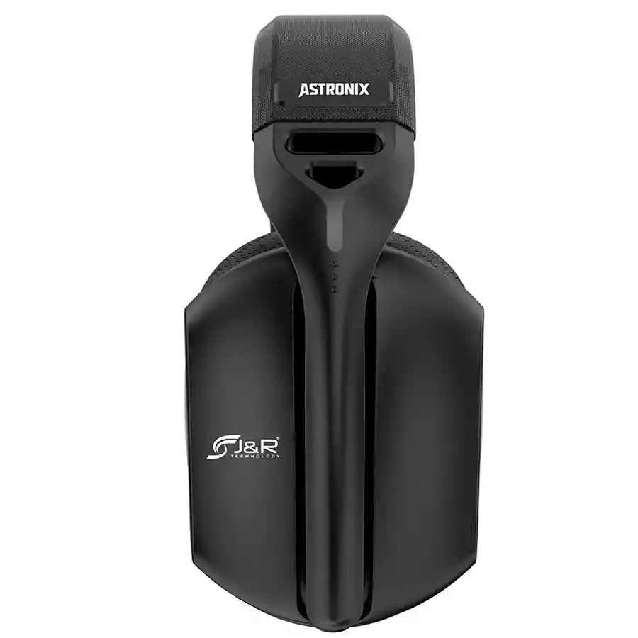 Diadema Gamer Jyr Astronix Inalámbrica Negra Rgb Pc Xbox Ps