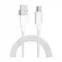 Cable Original Samsung Tipo C - Tipo C Blanco De 1 Metro