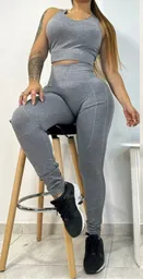 Conjunto Esqueleto Legging Push Up Talla Unica