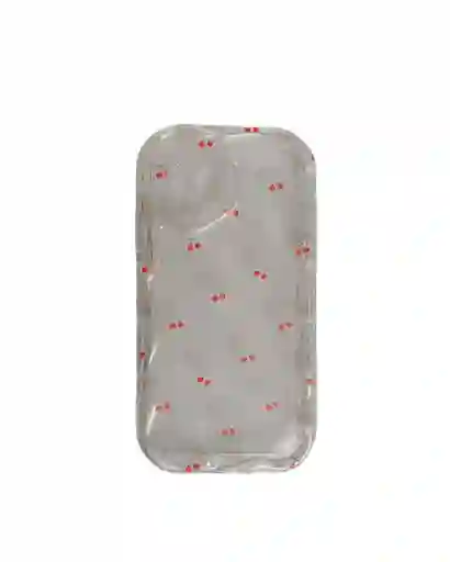 Forro Funda Transparente Con Cerezas Para Celular Iphone X/xs