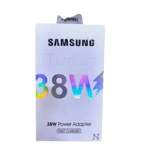 Cargador Samsung 38w Carga Rápida 1:1 Aaa Genérico
