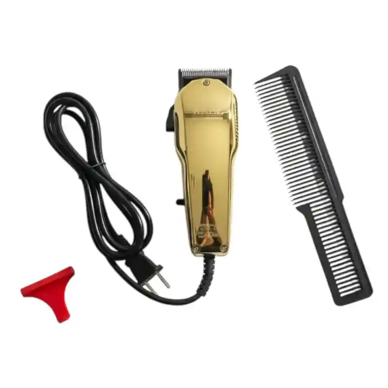 Maquina Peluquera Cortadora De Pelo Dorada Waer Wa-8593