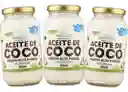 3 Aceite De Coco Alta Pureza Extra Virgen