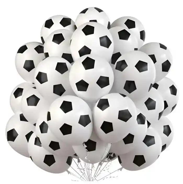 Bombas De Balon De Futbol Para Fiestas Por Veinte Unidades
