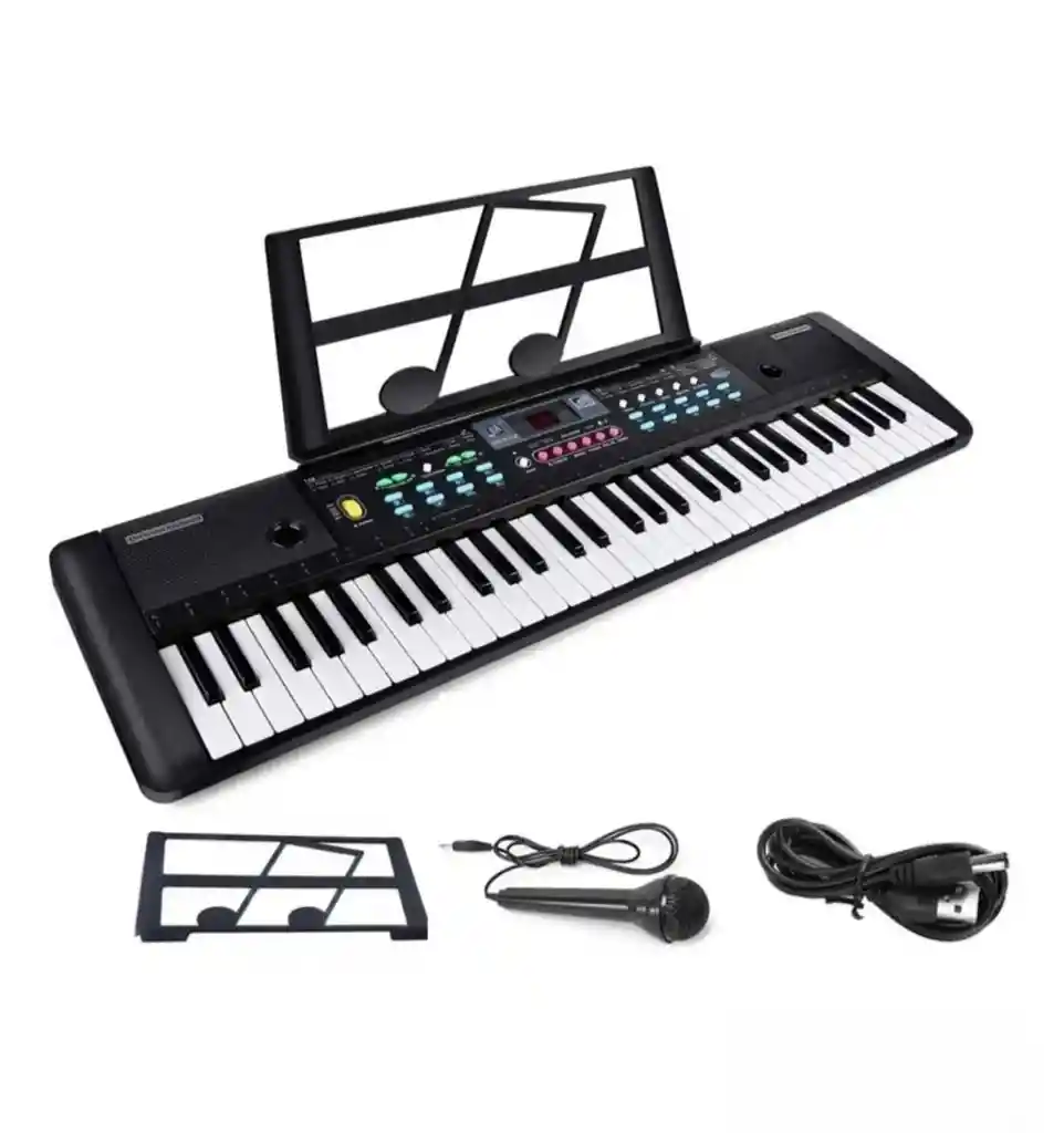 Piano Organeta Grande Semiprofesional 76cm Regalo (juguete Ninos)