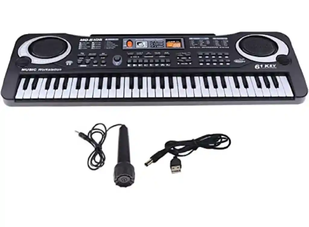 Piano Organeta Teclado 61 Teclas (juguete Para Niños )
