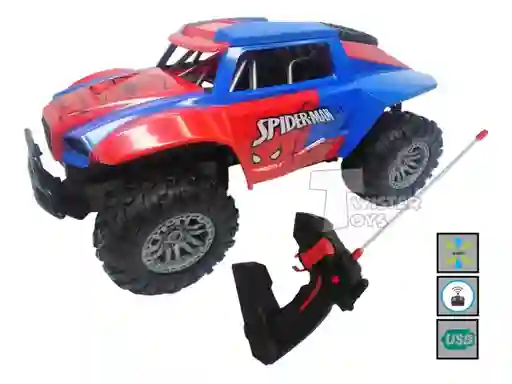 Juguete Carro Control Remoto Spiderman