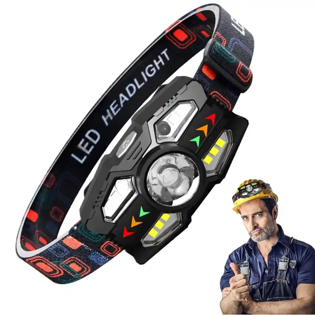 Linterna Frontal De Cabeza