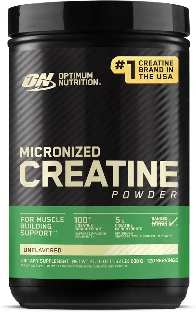 Creatina Optimum Nutrition 600 Gramos