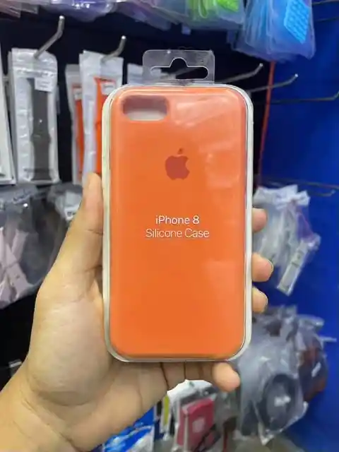 Iphone 6 | Color Naranja Claro | Silicone Case | Rigido | Carcasa Protectora | Antihumedad