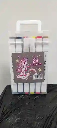 Marcadores Doble Punta Acrilicos