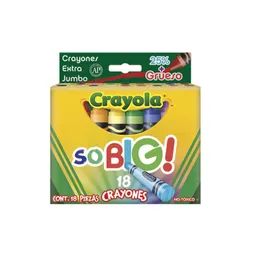 Crayon Crayola Extra Jumbo X 18