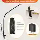 Lámpara De Escritorio, Luz Led De Escritorio Con Atenuación Continua Con 3 Modos De Colores Para Oficina En Casa