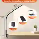 Lámpara De Escritorio, Luz Led De Escritorio Con Atenuación Continua Con 3 Modos De Colores Para Oficina En Casa